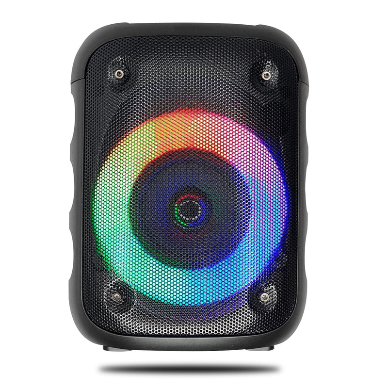 Caixa de som Bluetooth LED RGB Portátil TWS Estéreo sem Fio 10W