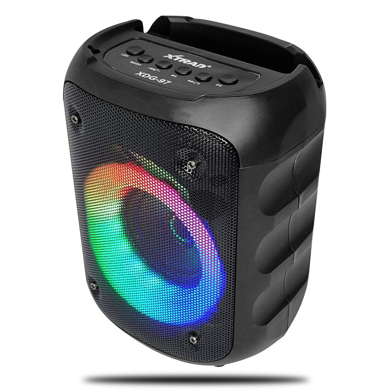 Caixa de som Bluetooth LED RGB Portátil TWS Estéreo sem Fio 10W